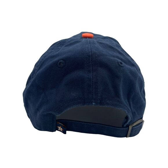 Houston Astros 47 Brand Strap Back Hat Cap Blue Orange - Picture 3 of 4